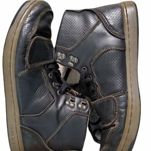 Creative Recreation Hi-Top Black Leather Shoe 11.5